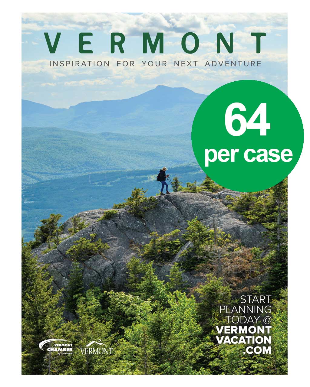 2025-2026 VERMONT INSPIRATION GUIDE (Case of 64)