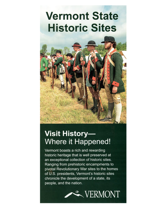 VERMONT STATE HISTORIC SITES INFO CARD